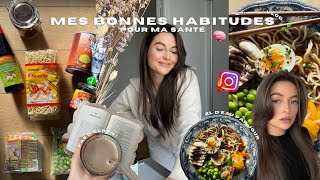 ✨ Mes BONNES HABITUDES quotidienne pour ma SANTÉ physique et mentale  VLOG [upl. by Nitsirhc]