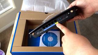 Linksys AC2600 EA8500 MUMIMO Gigabit WiFi Router Unboxing 61815 [upl. by Naltiak]