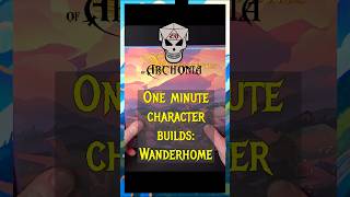 One Minute Character Build Wanderhome ttrpg wanderhome characterbuilding shorts [upl. by Aret]