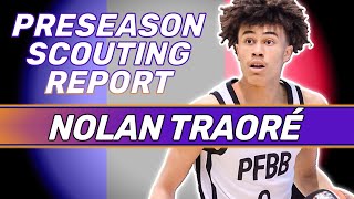 NOLAN TRAORE PRESEASON SCOUTING REPORT  2025 NBA Draft  France  SaintQuentin [upl. by Christa]