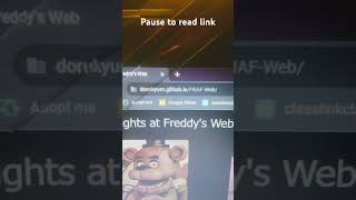 How to get FNAF unblocked in a school Chromebook fnaf fivenightsatfreddys [upl. by Ailyn]