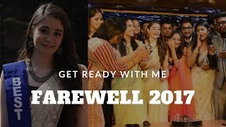 Get Ready With Me  Farewell 2017  Sana Grover [upl. by Blim676]