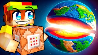 Destroying the Earth in 0054 Seconds Minecraft [upl. by Jolda]