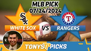 Chicago White Sox vs Texas Rangers Pick 72424 MLB Predictions [upl. by Laverne]