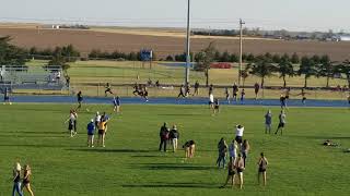 HolcombKs Longhorns 4x400  Hugoton Ks Isaiah was anchor [upl. by Ynoep]