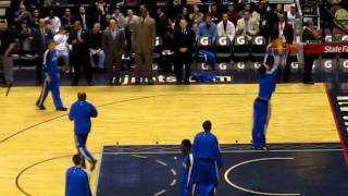 Orlando Magic PreGame Dunk Off Against Nets [upl. by Ynneh]