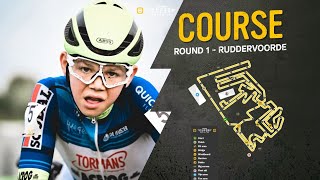 Telenet superprestige Ruddervoorde 2024 Nieuwelingen [upl. by Pat447]