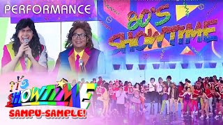 Team Jugs Teddy and Jhong introduces the colorful world of the 80s  Its Showtime Magpasikat 2019 [upl. by Davena]