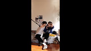 YEONJUN X TAEHYUNs STAY Original Song The Kid LAROI Justin Bieber Live Clip  TXT 투모로우바이투게더 [upl. by Solorac]