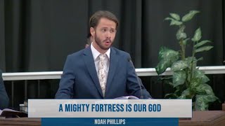 quotA Mighty Fortress Is Our Godquot  Noah Phillips [upl. by Darby640]