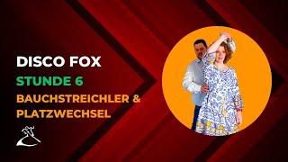 DiscoFox für Anfänger  Stunde 6  tanzen lernen  Bauchstreichler und Platzwechsel [upl. by Adaurd]