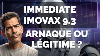 Immediate Imovax 93 🚀 Avis et Critiques 2024  Plateforme de Trading Fiable ou Arnaque  🤔 [upl. by Bullis]