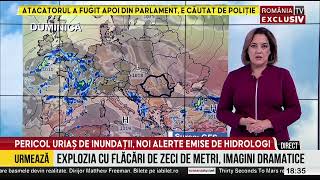 Prognoza meteo 18 septembrie După ploi și inundații revin temperaturile de vară [upl. by Amoreta258]