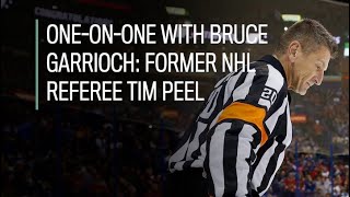 OneonOne with Bruce Garrioch Former NHL referee Tim Peel [upl. by Llenod]