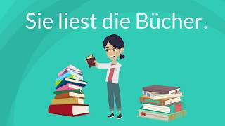 Deutsch lernen  Wann benutzt man den Akkusativ  bestimmte und unbestimmte Artikel [upl. by Down]