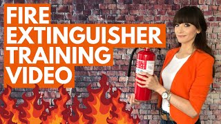 Free Fire Extinguisher Training Video  OSHA  Updated for 2020 [upl. by Dachia]