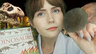 ASMR Palaeontologist Roleplay cleaning inspecting and measuring you [upl. by Gilges433]