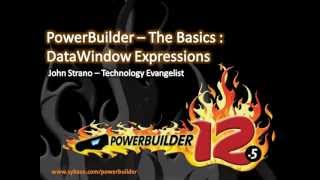 PowerBuilder  The Basics DataWindow Expressions [upl. by Jemy179]