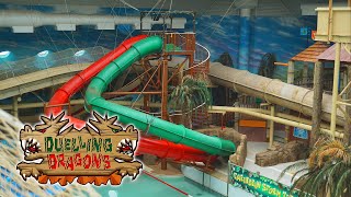 Duelling Dragons POV  Sandcastle Waterpark [upl. by Verlee]