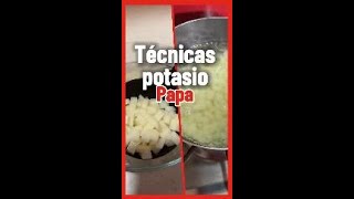 Consume PAPA con técnicas de Doble Remojo y Cocción 👨‍🍳 Chefrenal dialisis potasioalto [upl. by Enail]