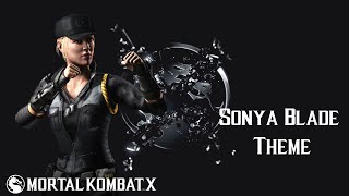 Mortal Kombat X  Sonya Blade Demolition Theme [upl. by Holleran397]