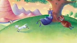 Golden Fairy Tale Classics  The Three Billy Goats Gruff [upl. by Lecrad]