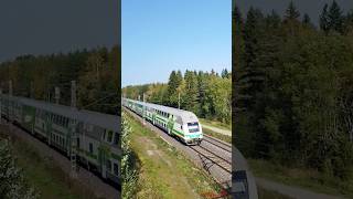 IC25 HelsinkiRovaniemi 🇫🇮 VR rautatieasema train video shorts [upl. by Noerb]