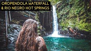 An amazing Hike To Oropendola Waterfall amp Rio Negro Hot Springs A Must Visit Area In Costa Rica 🇨🇷 [upl. by Latashia732]