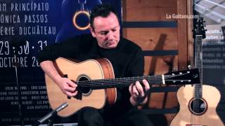 Salon des luthiers Issoudun 2015  Richard Baudry  Dread Note par Eric Gombart [upl. by Nevin788]