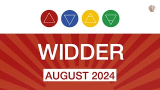 WIDDER ♈️ AUGUST 2024 quotBEFREIE DICHquot  TAROT Monatslegung Tarotskop Kartenlegen [upl. by Animlehliw909]