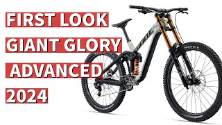 First Look 2024 Giant Glory Downhill Race Carbon Bike [upl. by Musa]