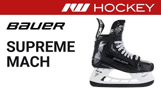 Bauer Supreme Mach Skate Review [upl. by Anatnahs]