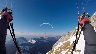 Sunset amp fullstalls  Paragliding in Annecy [upl. by Nelrah]