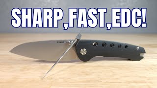 NEW RELEASE 2024 BEST BUDGET EDC KNIFE UNDER 60 REMETTE RTBEE KNIFE REVIEW [upl. by Koran]