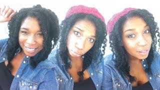 Easy Bohemian Fishtail Braids on Natural Hair [upl. by Turnbull]