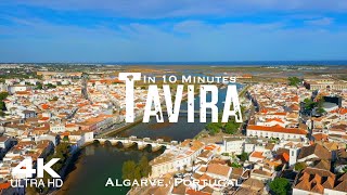 TAVIRA 2023 🇵🇹 Drone Aerial 4K  Algarve PORTUGAL [upl. by Inaej]