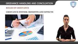 GRIEVANCE HANDLING AND CONCILIATION [upl. by Rehoptsirhc]