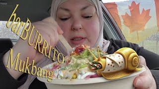 aSLugReacts barBURRITO Mukbang [upl. by Maurer]