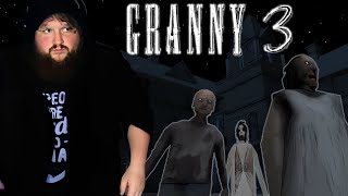 Beating Granny Chapter 3 HARD MODE [upl. by Nnaid]