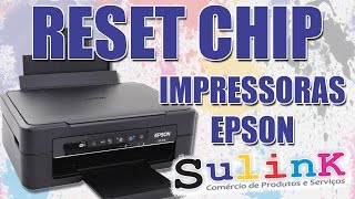 Reset do Chip dos Cartuchos Recarregáveis para EPSON  SULINK [upl. by Stanwood]