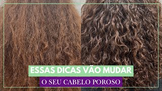 SEU CABELO VAI CONTINUAR POROSO ENQUANTO VOCÊ NÃO FIZER ISSO  Tamires Maia [upl. by Anaejer]