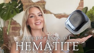 HEMATITE  HEALING PROPERTIES AND HOW TO USE IT [upl. by Aisa]