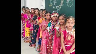 PM SCHOOL NO 6 MAHUVA શાળામાં નવરાત્રી ઉત્સવmbs [upl. by Llerrod17]