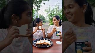 Icecream Bread 🍞 TomampJerry 😋 DiyaIshwarya shorts viralvideo [upl. by Eisdnyl]