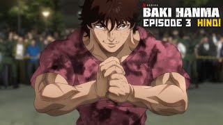 Baki Hanma Season 1 Episode 3 In Hindi Explained  Gym Motivation Anime  Its Anime Hindi [upl. by Serra]