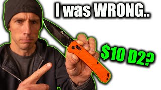 The Controversial 10 D2 Knife They Shouldn’t Have Made [upl. by Reese]