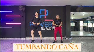 TUMBANDO CAÑA  Banda Maguey remix dj otto  PowerLife  coreografía  zumba [upl. by Nyrek244]