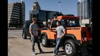 Some behind the scenes from our Land Rover Defender G4 photoshoot [upl. by Kinnard106]