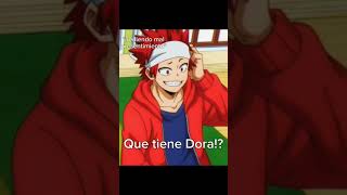 Eri XD Bakugou mala influencia Que tiene Dora en la mochila humor mha clase1A [upl. by Hellman172]