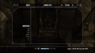 How to lower the bridge in Geirmunds Hall  Gauldur LegendForbidden Legend  Skyrim [upl. by Daraj]